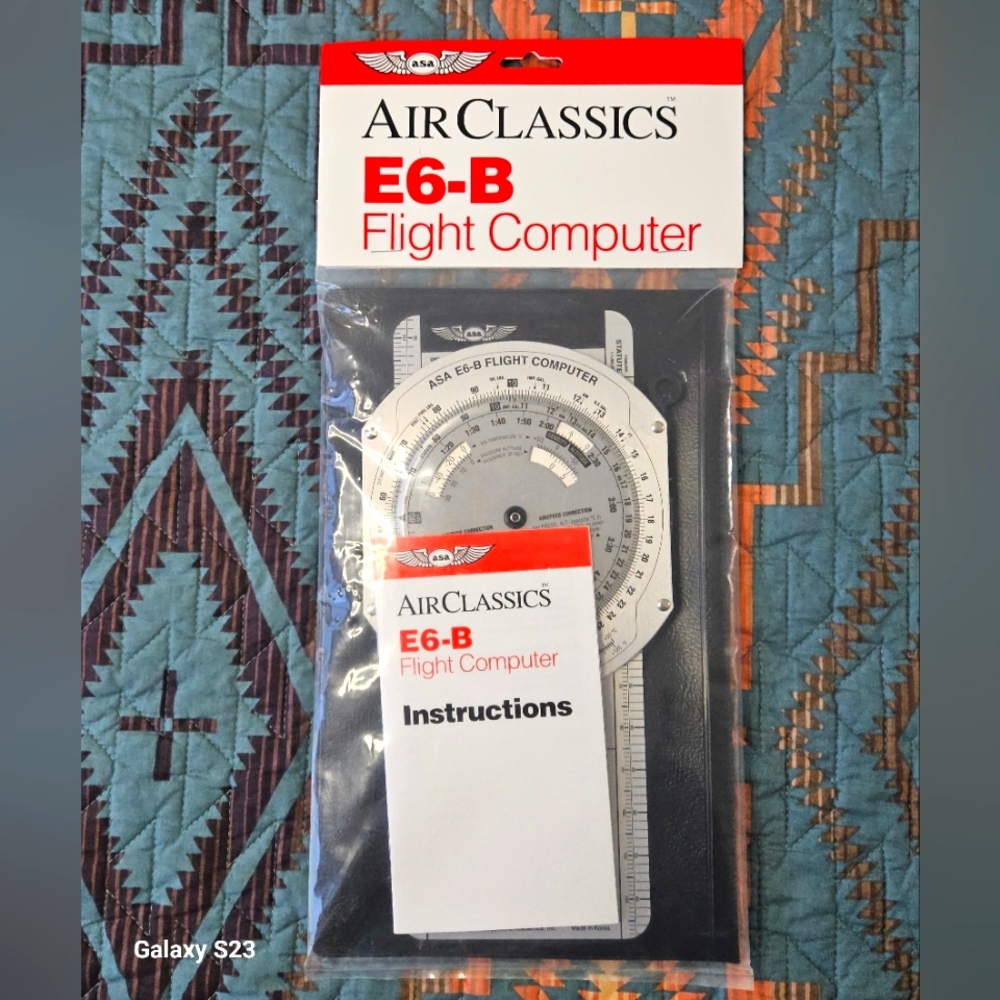 New E6-B Flight Computer - image 1